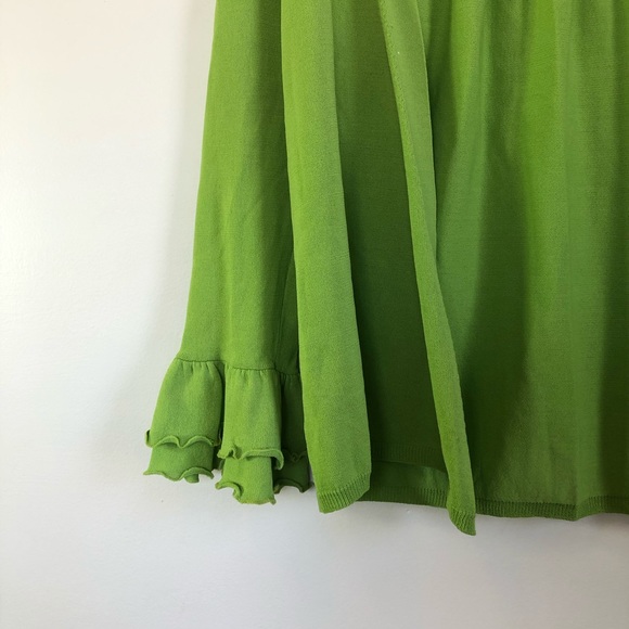 SNAZZIE / Green / lightweight / summer cardigan! - Picture 4 of 8